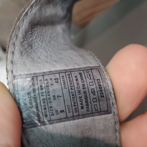 Chaco Women Maya II Outdoor Comfort Leather Sandals Flats shoes sz 9 - Picture 12 of 12